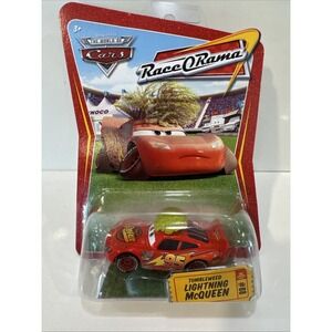 2009 Mattel Disney Pixar Cars #88 Tumbleweed Lightning McQueen Race O Rama MOSC